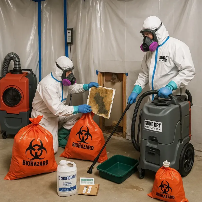 Contaminated Water Handling Protocols process in Taft Mosswood, CA